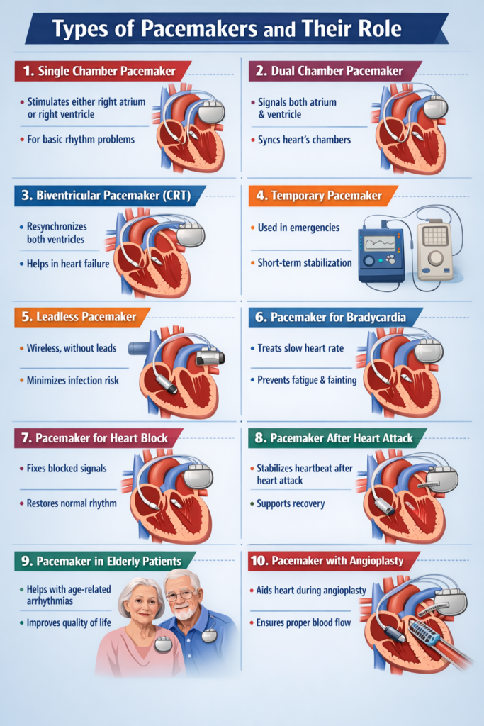 Types of Pacemaker