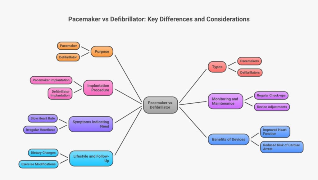 Key Points to Know About Pacemaker vs Defibrillator