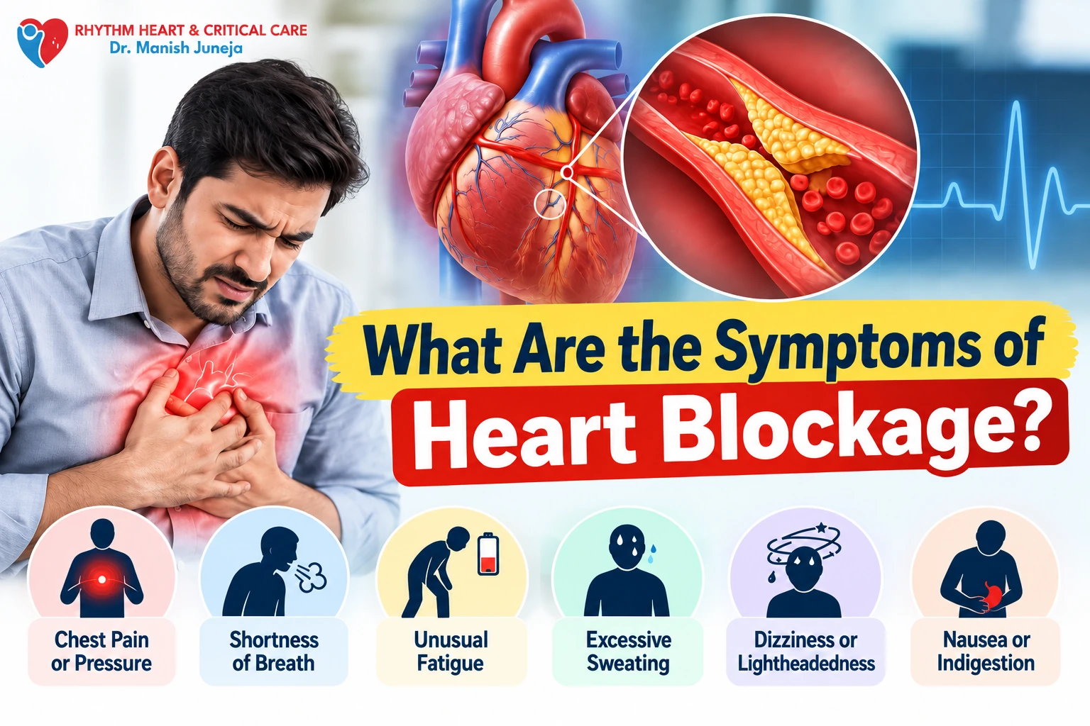What Are the Symptoms of Heart Blockage?